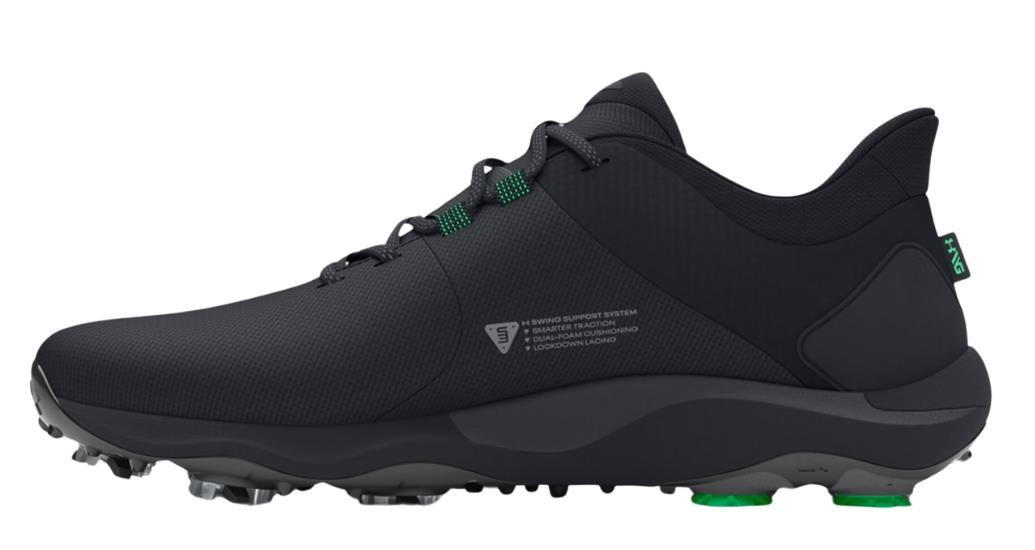 Under Armour Drive Pro Wide Herren Golfschuhe, schwarz