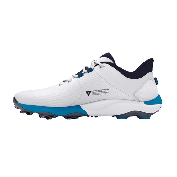 Under Armour Drive Pro Wide Herren Golfschuhe, weiss