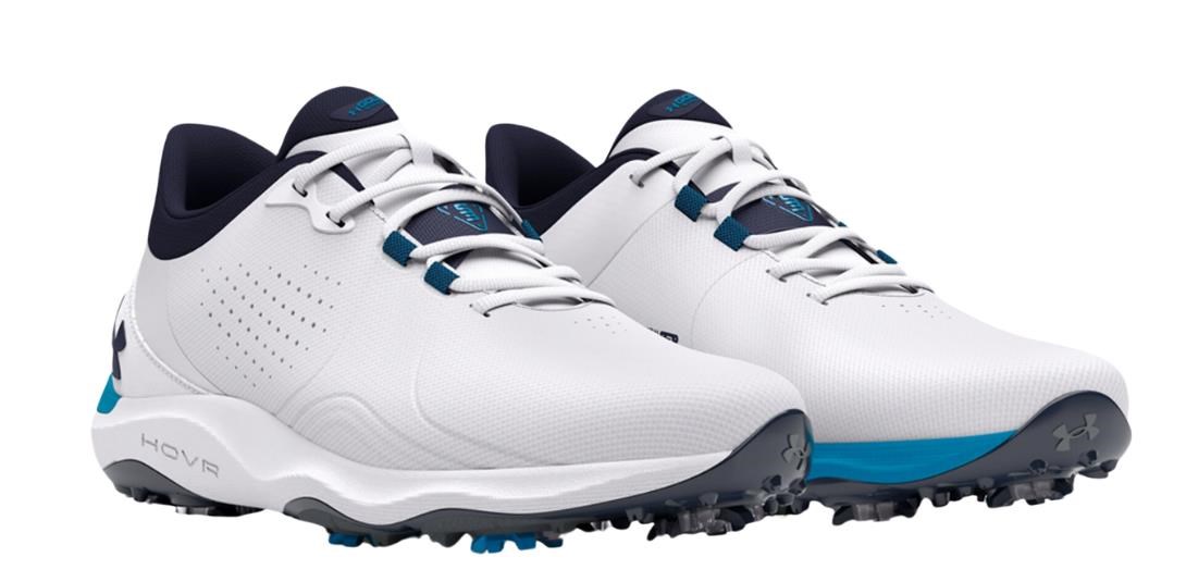 Under Armour Drive Pro Wide Herren Golfschuhe, weiss
