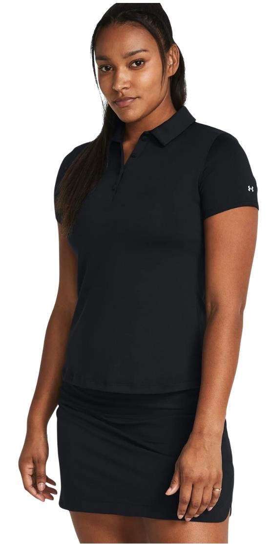 Under Armour Playoff Damen Poloshirt, schwarz
