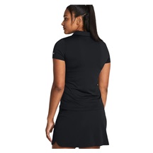 Under Armour Playoff Damen Poloshirt, schwarz