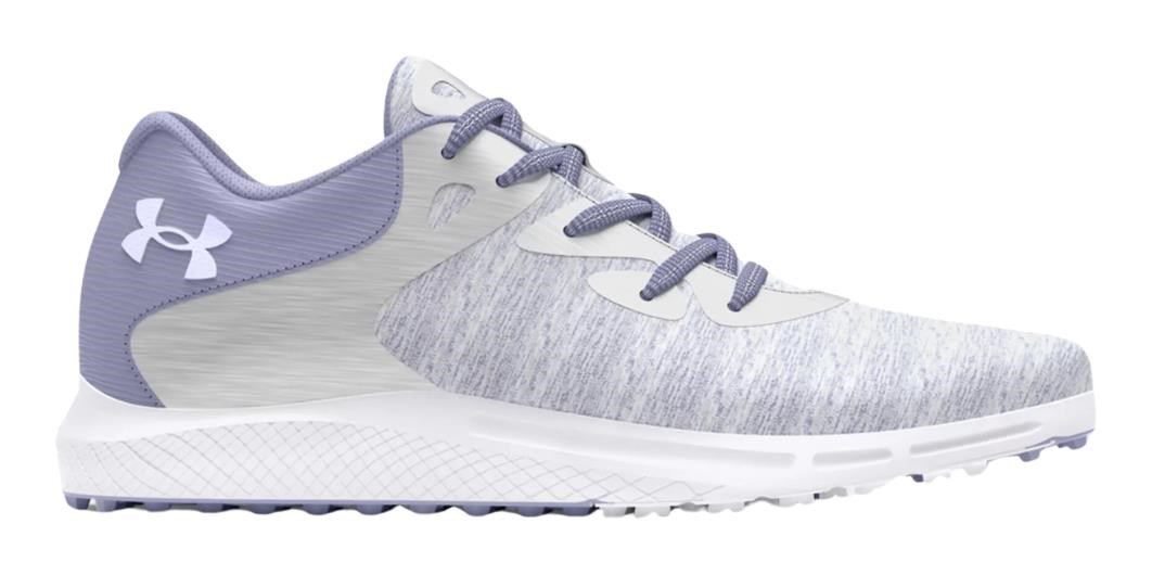 Under Armour Charged Breathe 2 Knit SL Damen Golfschuhe, celeste/white
