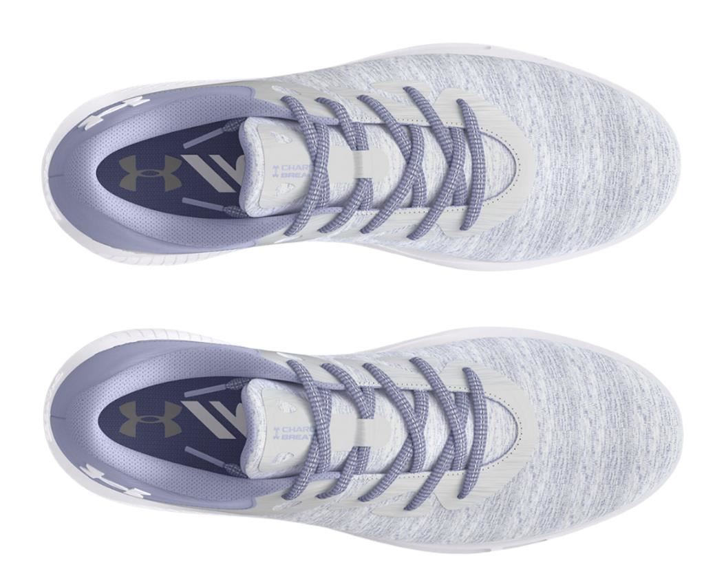 Under Armour Charged Breathe 2 Knit SL Damen Golfschuhe, celeste/white