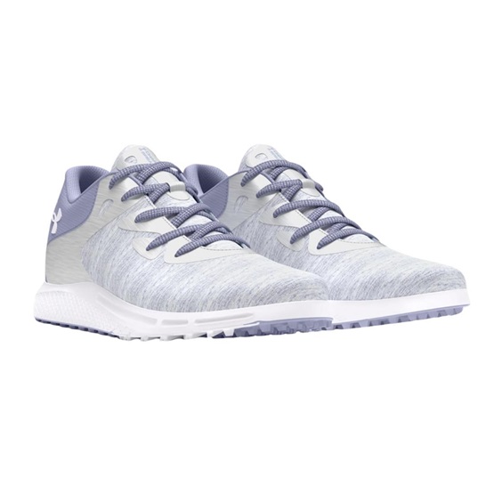 Under Armour Charged Breathe 2 Knit SL Damen Golfschuhe, celeste/white