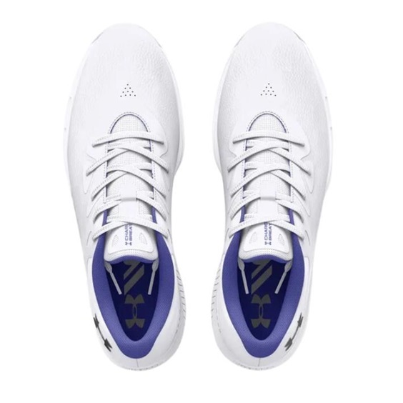 Under Armour Charged Breathe 2 Damen Golfschuhe, white/starlight/metallic silver