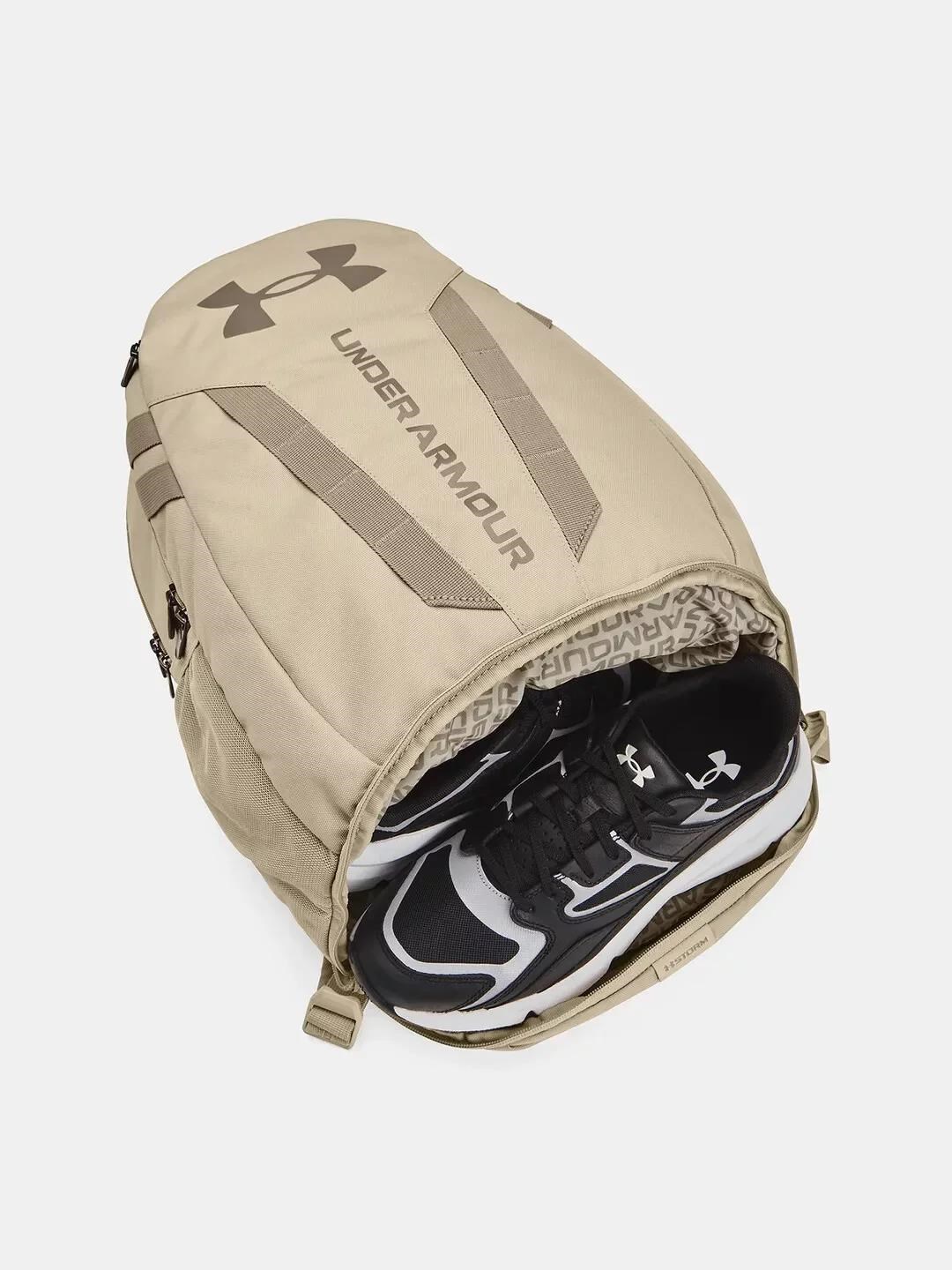 Under Armour Hustle 5.0 Rucksack, braun
