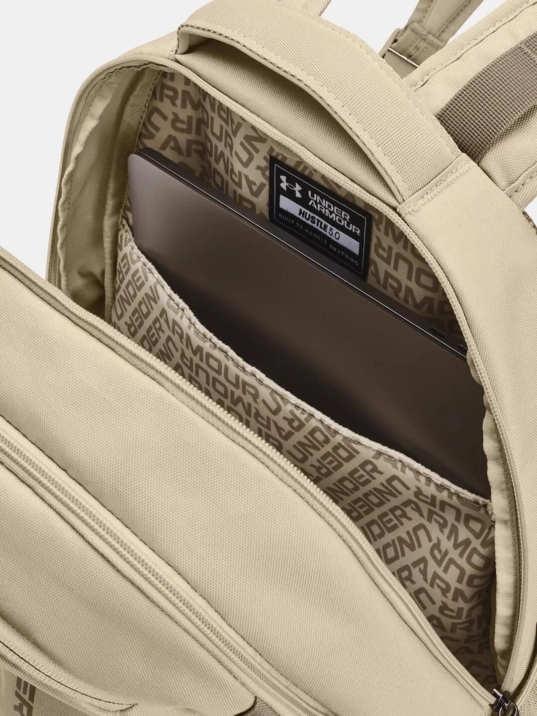 Under Armour Hustle 5.0 Rucksack, braun