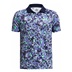 Under Armour Matchplay Printed Junior Poloshirt, starlight/vapor green