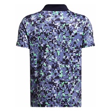 Under Armour Matchplay Printed Junior Poloshirt, starlight/vapor green