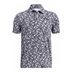 Under Armour Playoff Printed Junior Poloshirt - midnight navy/white