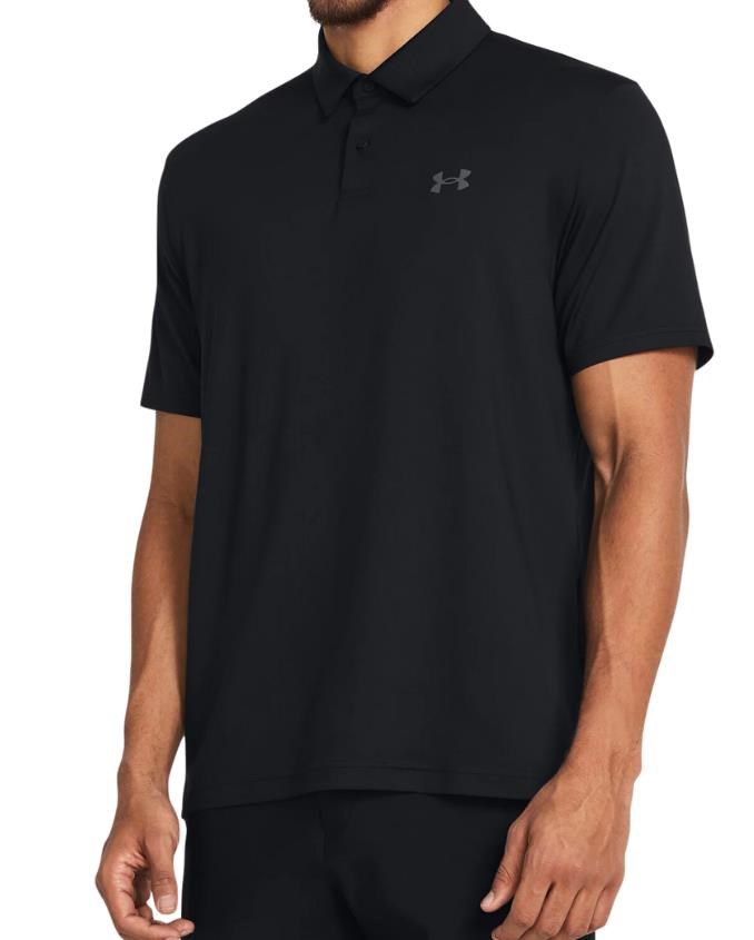 Under Armour T2G Herren Poloshirt, schwarz