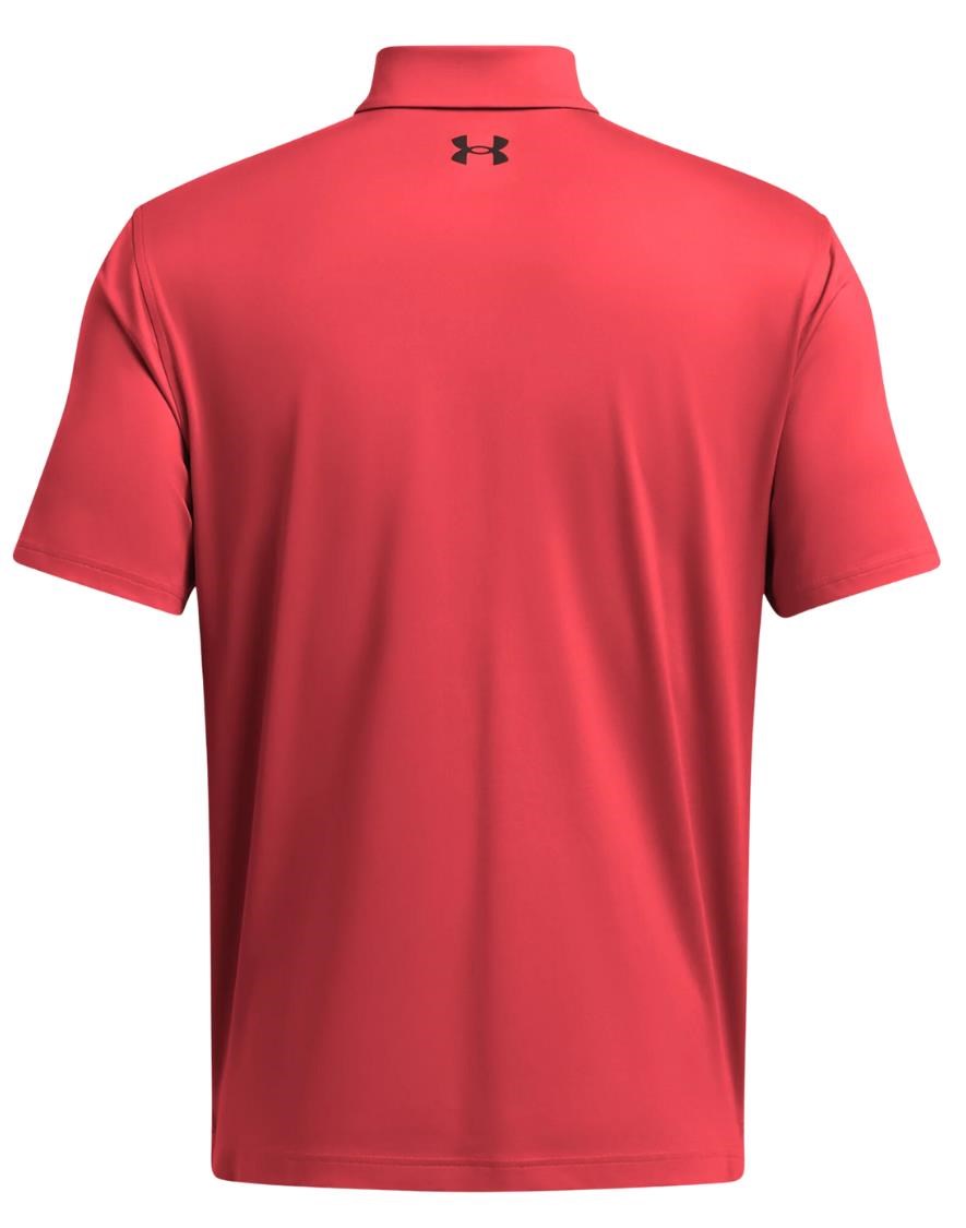 Under Armour T2G Herren Poloshirt, rot/schwarz