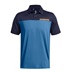Under Armour T2G Color Block Herren Poloshirt, dunkelblau/orange
