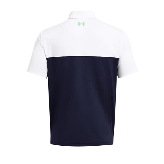 Under Armour T2G Color Block Herren Poloshirt, blau/weiss