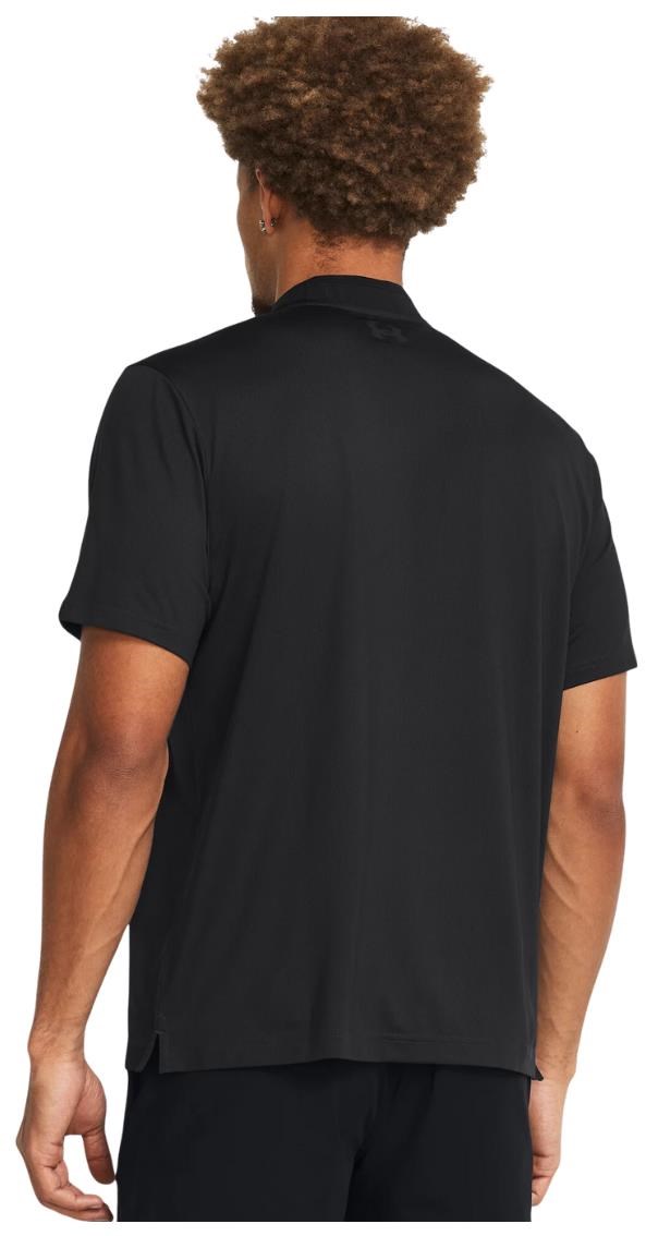 Under Armour Playoff 3.0 Dash Herren Poloshirt, schwarz