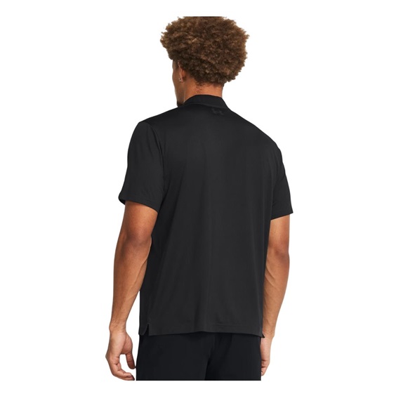 Under Armour Playoff 3.0 Dash Herren Poloshirt, schwarz