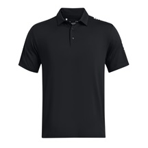 Under Armour Playoff 3.0 Striker Herren Poloshirt, schwarz