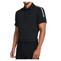 Under Armour Playoff 3.0 Striker Herren Poloshirt, schwarz