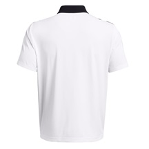 Under Armour Playoff 3.0 Striker Herren Poloshirt, weiss/schwarz