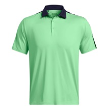 Under Armour Playoff 3.0 Striker Herren Poloshirt, grün/dunkelblau