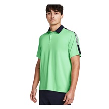 Under Armour Playoff 3.0 Striker Herren Poloshirt, grün/dunkelblau