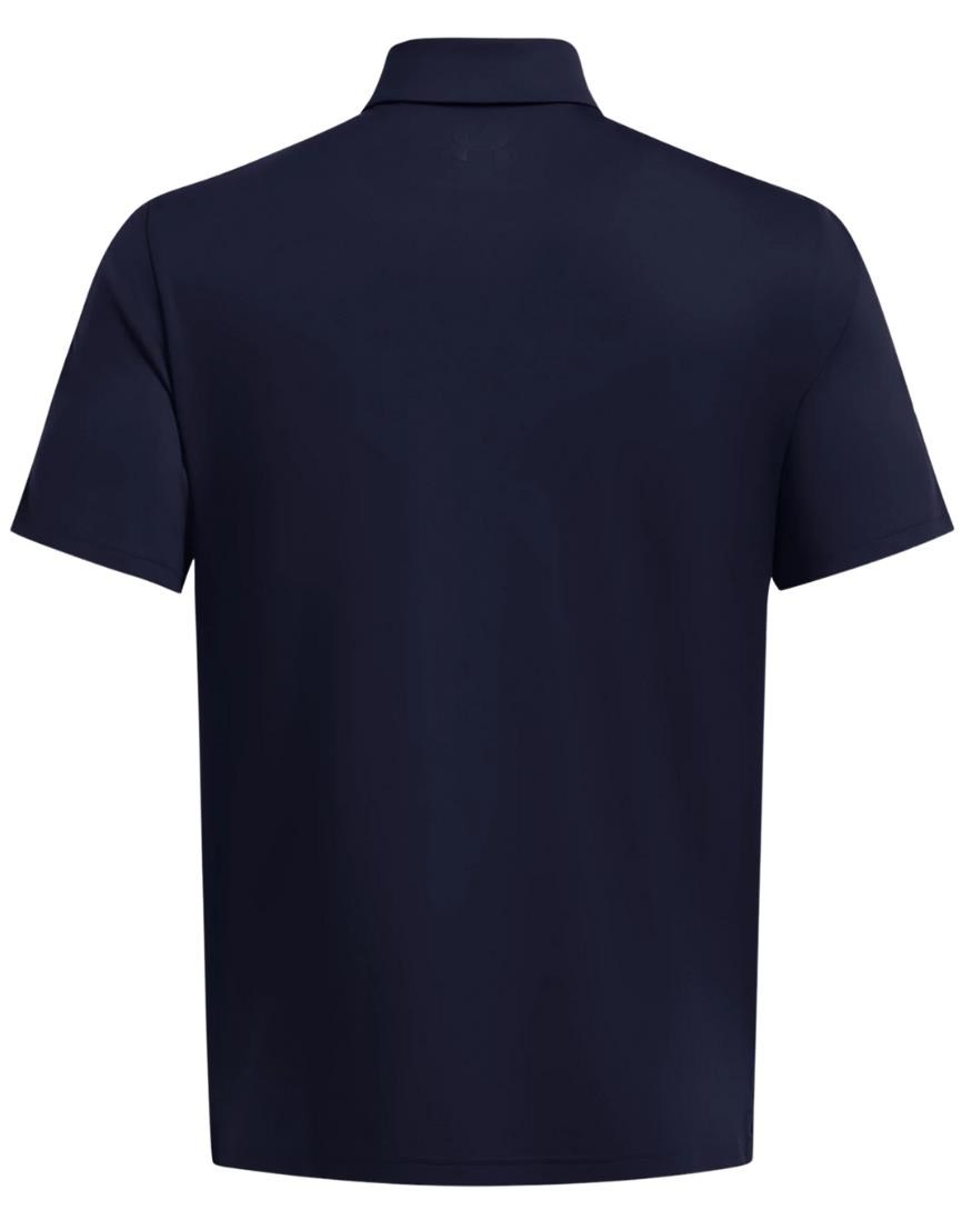 Under Armour Playoff 3.0 Striker Herren Poloshirt, dunkelblau/rot