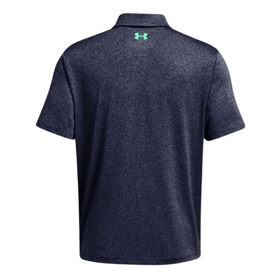 Under Armour Playoff 3.0 Stripe Herren Poloshirt, midnight navy/vapor green