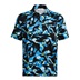 Under Armour Playoff 3.0 Printed Herren Poloshirt, black/capri