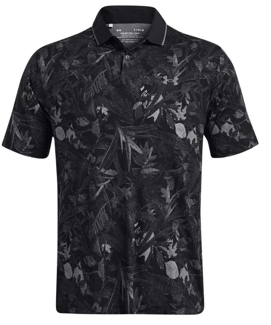 Under Armour Iso-Chill Edge Herren Poloshirt, schwarz/grau