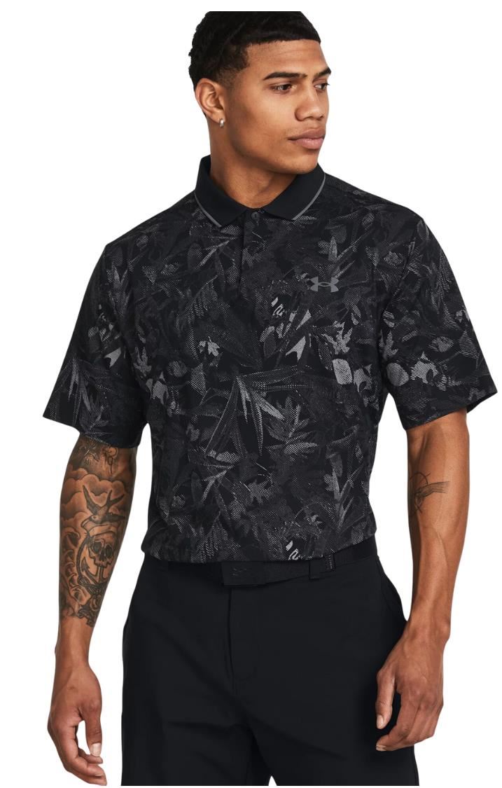 Under Armour Iso-Chill Edge Herren Poloshirt, schwarz/grau