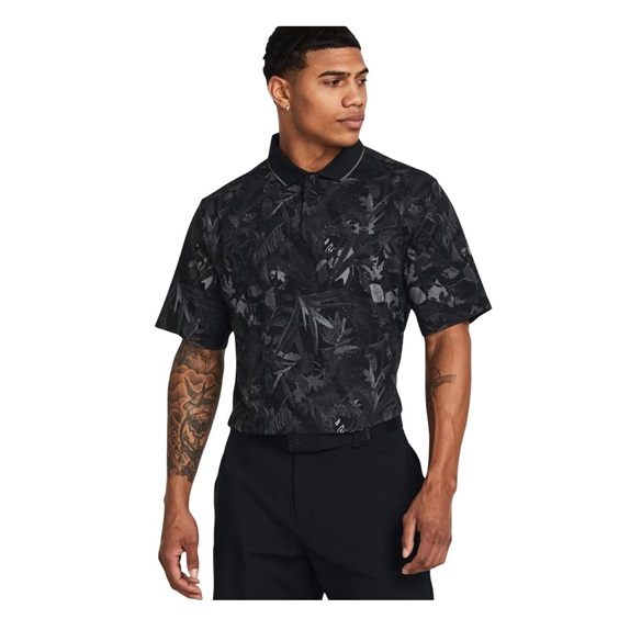 Under Armour Iso-Chill Edge Herren Poloshirt, schwarz/grau