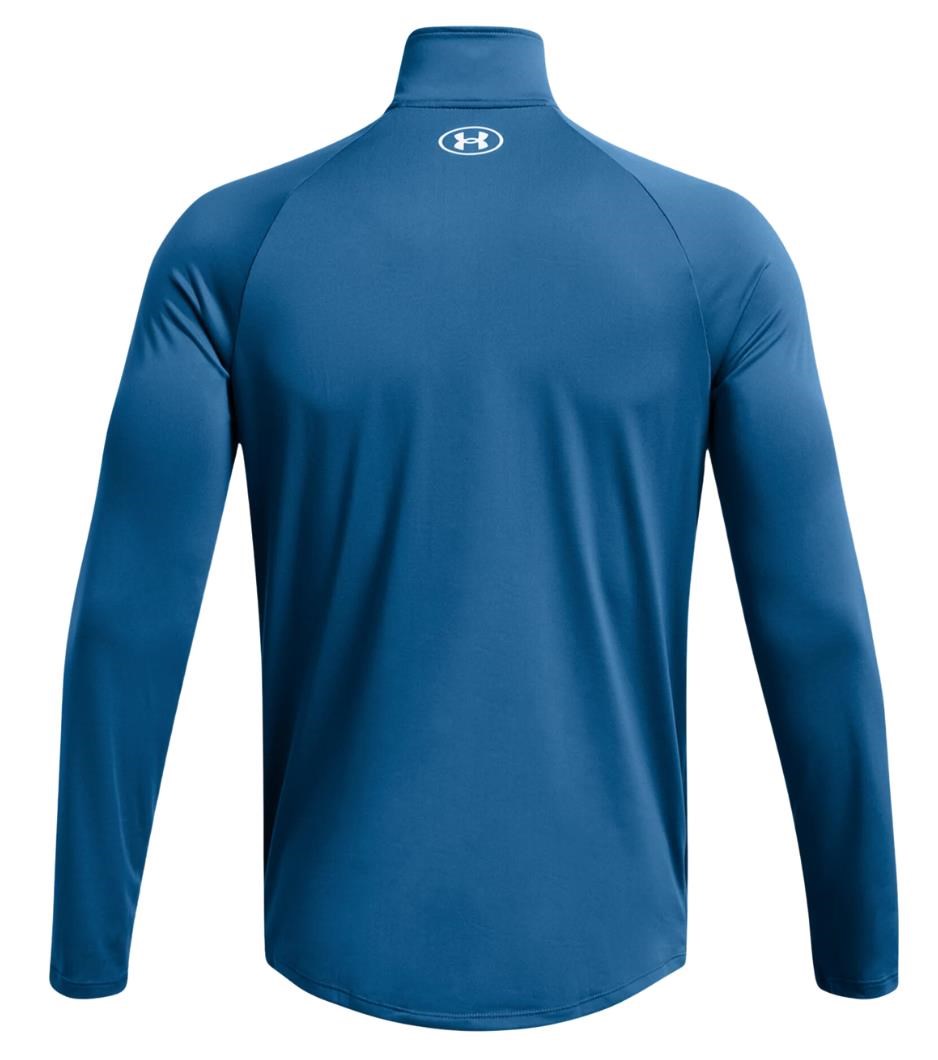 Under Armour Tech 2.0 1/2 Zip Herren Poloshirt, blau