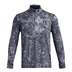 Under Armour Playoff Printed 1/4 Zip Herren Sweatshirt, downpour gray/midnight navy