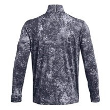 Under Armour Playoff Printed 1/4 Zip Herren Sweatshirt, downpour gray/midnight navy