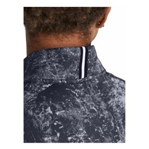 Under Armour Playoff Printed 1/4 Zip Herren Sweatshirt, downpour gray/midnight navy