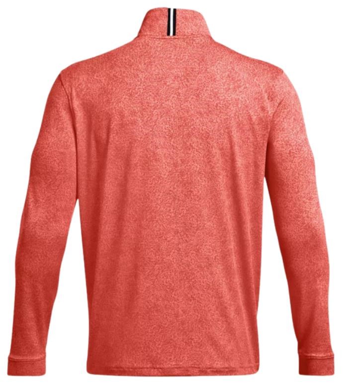 Under Armour Playoff Printed 1/4 Zip Herren Sweatshirt, coho/red solstice/black