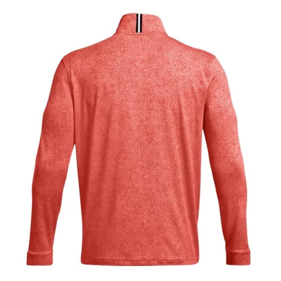 Under Armour Playoff Printed 1/4 Zip Herren Sweatshirt, coho/red solstice/black