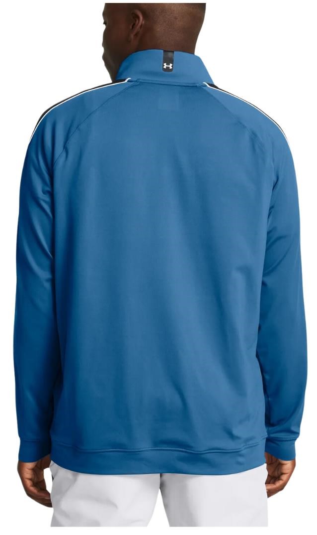 Under Armour Storm Midlayer 1/2 Zip Herren Sweatshirt, photon blue/midnight navy/white