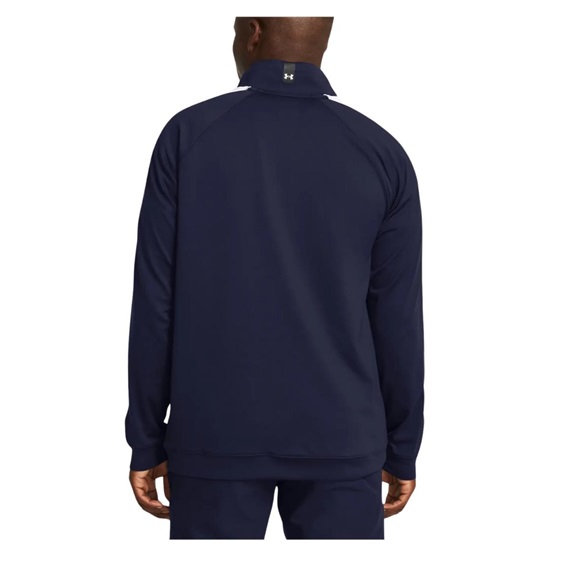 Under Armour Storm Midlayer 1/2 Zip Herren Sweatshirt, midnight navy/matrix green/white