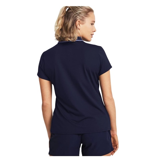 Under Armour Iso-Chill Damen Poloshirt, dunkelblau/weiss