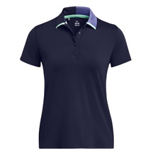 Under Armour Playoff Pitch Damen Poloshirt, midnight navy/starlight