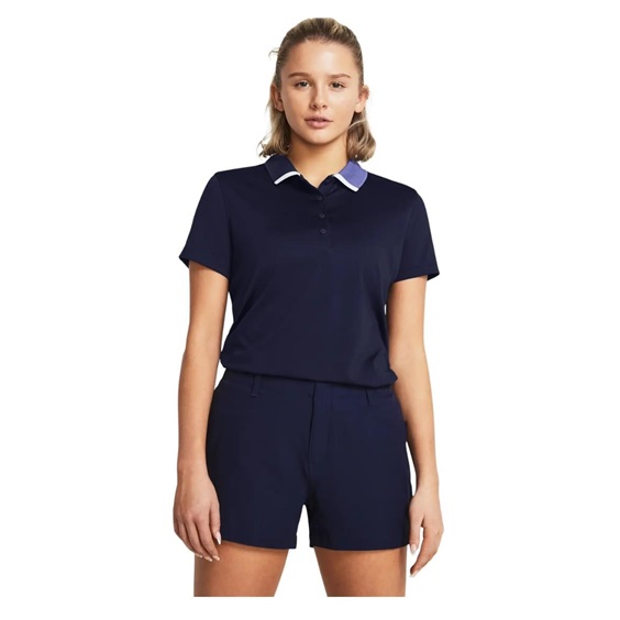 Under Armour Playoff Pitch Damen Poloshirt, midnight navy/starlight