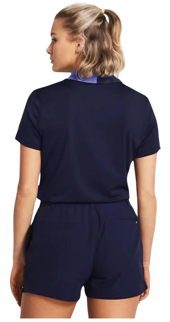 Under Armour Playoff Pitch Damen Poloshirt, midnight navy/starlight