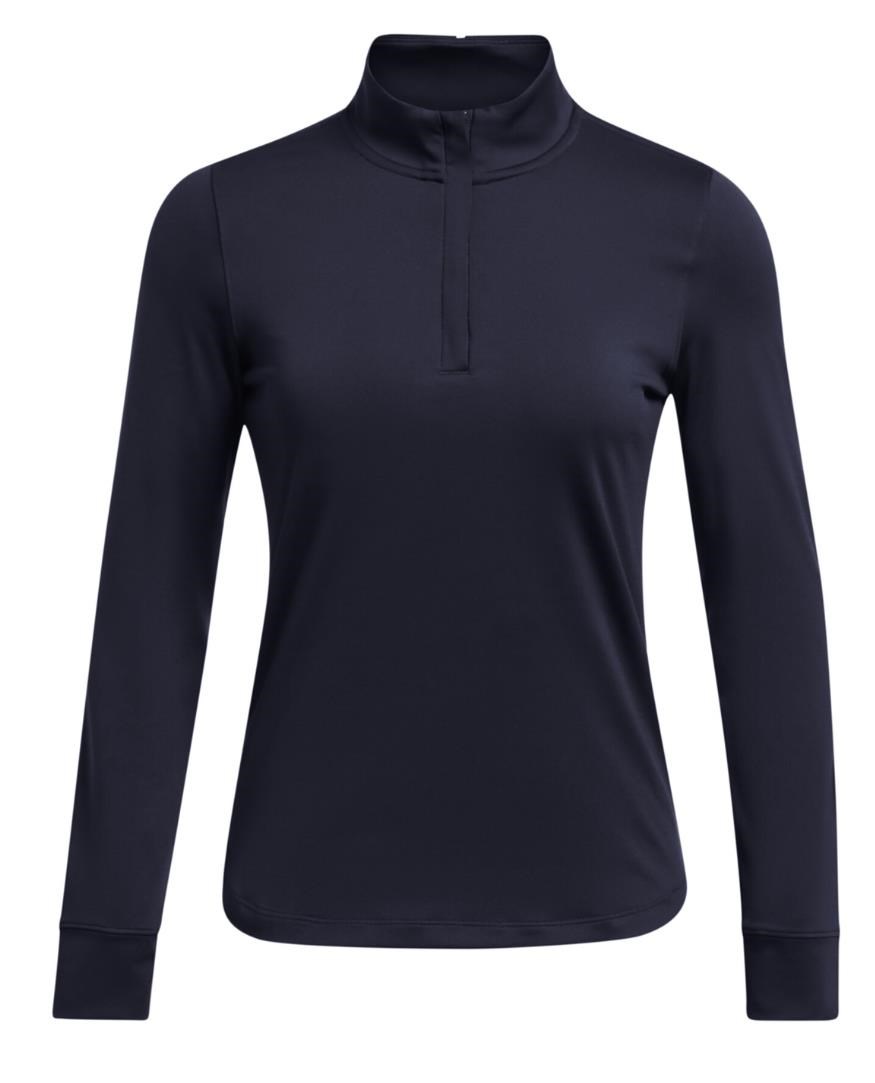 Under Armour Playoff 1/4 Zip Damen Sweatshirt, midnight navy/white