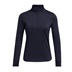 Under Armour Playoff 1/4 Zip Damen Sweatshirt, midnight navy/white