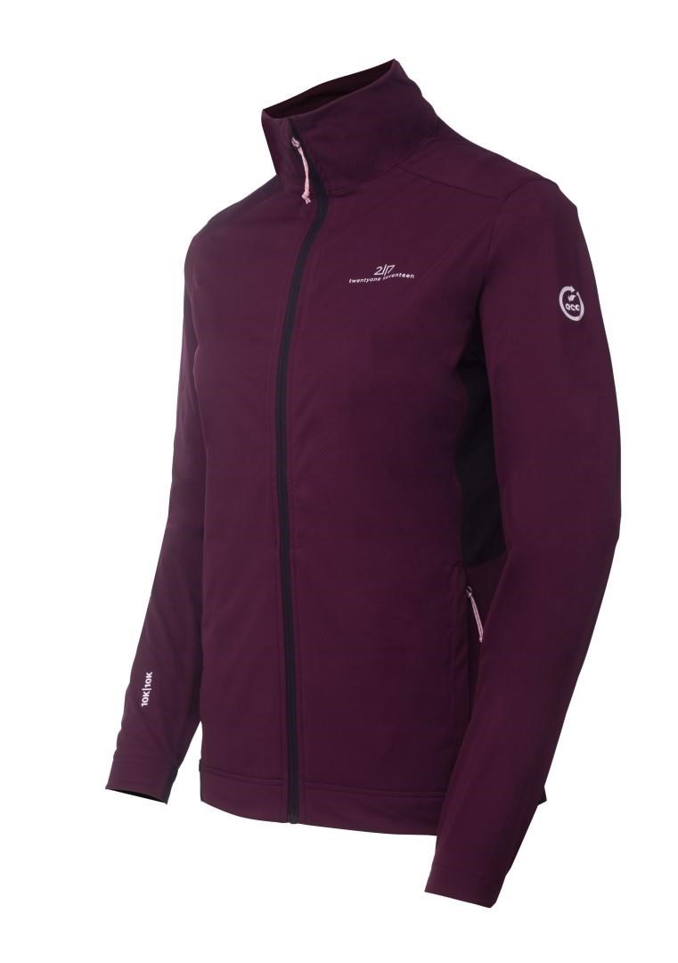 2117 of Sweden Torsvi Damenjacke, dark plum