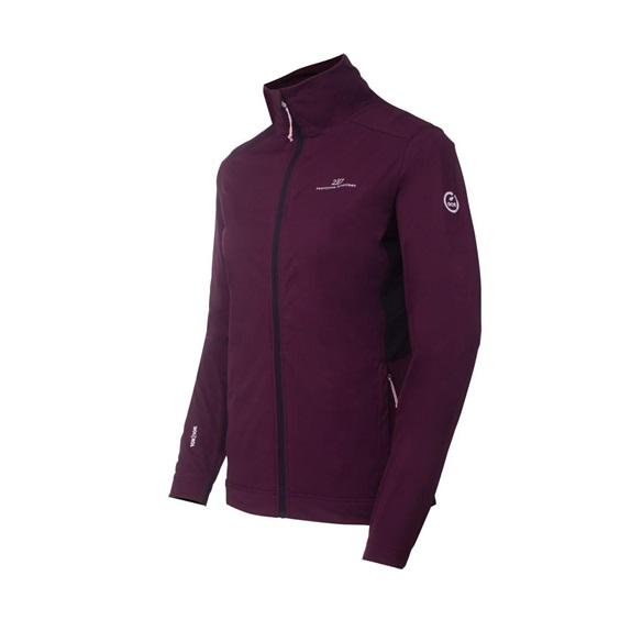 2117 of Sweden Torsvi Damenjacke, dark plum
