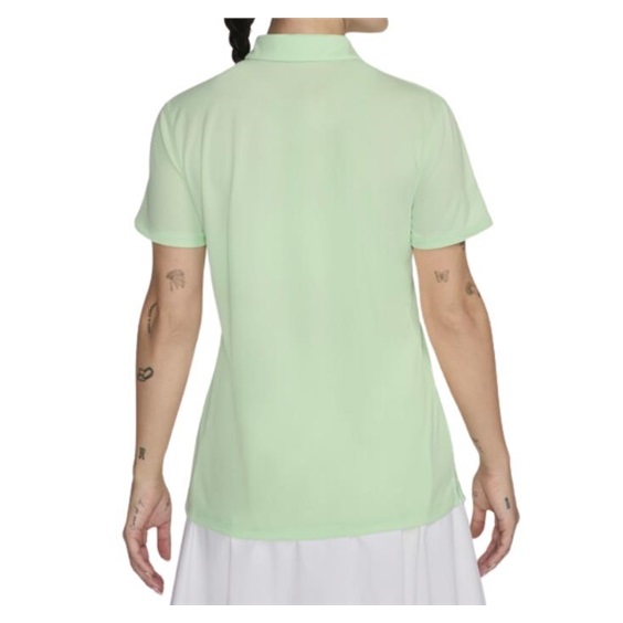 Nike Dri-FIT Victory Damen Poloshirt, vapor green//schwarz
