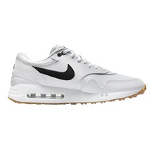 Nike Air Max 1‘86 OG Unisex Golfschuhe, weiss/schwarz