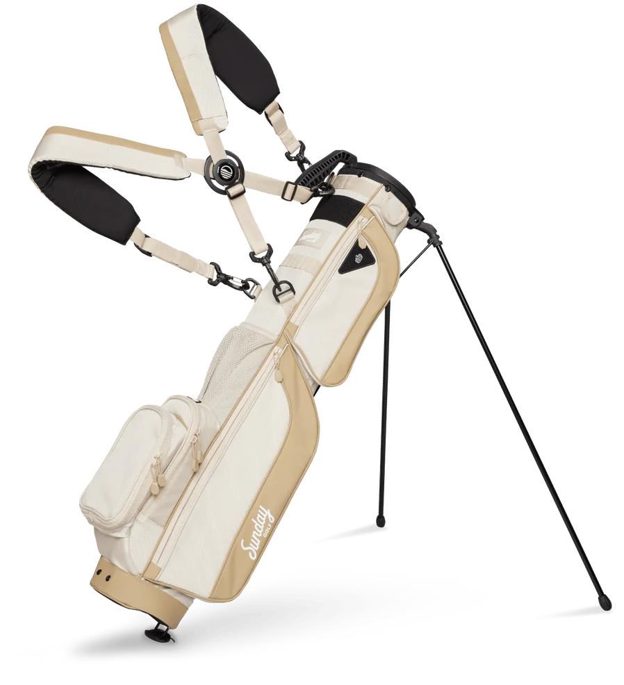 Sunday Golf Loma XL Carrybag, beige/weiss